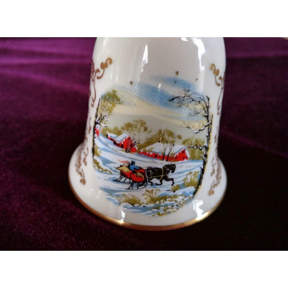 Gorham Noel Set of 3 Bells 1977, 78,79 3 1/2